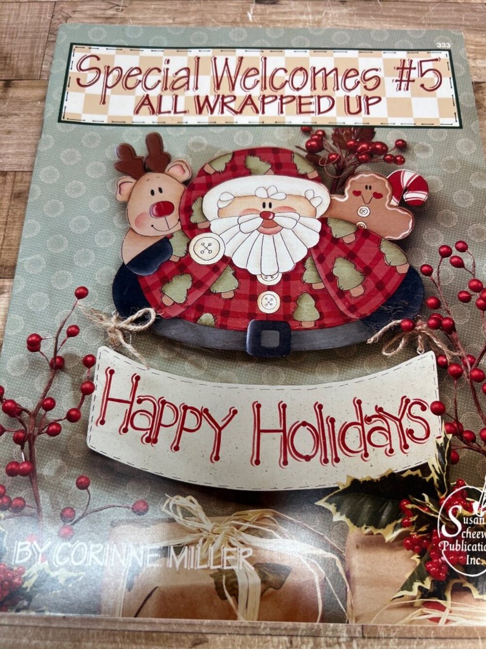 Special Welcomes #5 All Wrapped Up Decorative Painting Pattern Book By Corinne M
